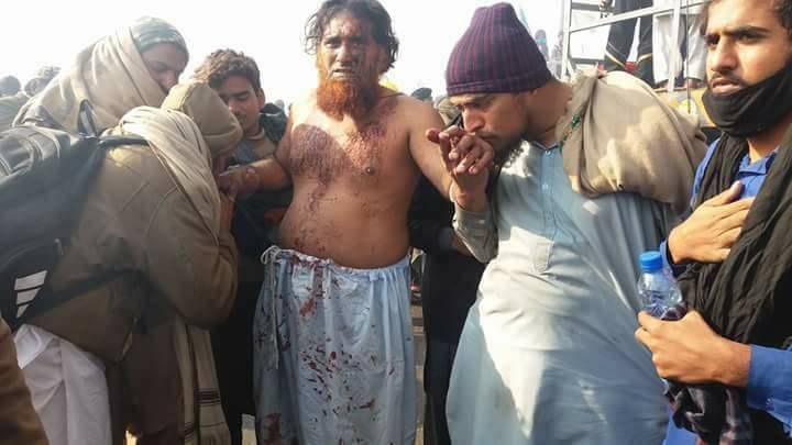 دھرنا مظاہرین نے پھر دھرنے والی جگہ پر قبضہ کرلیا 