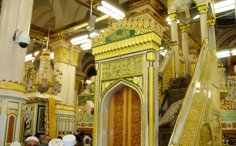 مسجد نبوی شریف میں نمازوں کی امامت پرانے محراب میں ہوگی