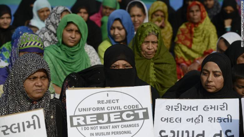 انڈیا میں تین طلاق پر پابندی کا قانون پارلیمان سے منظوری کیلئے تیار