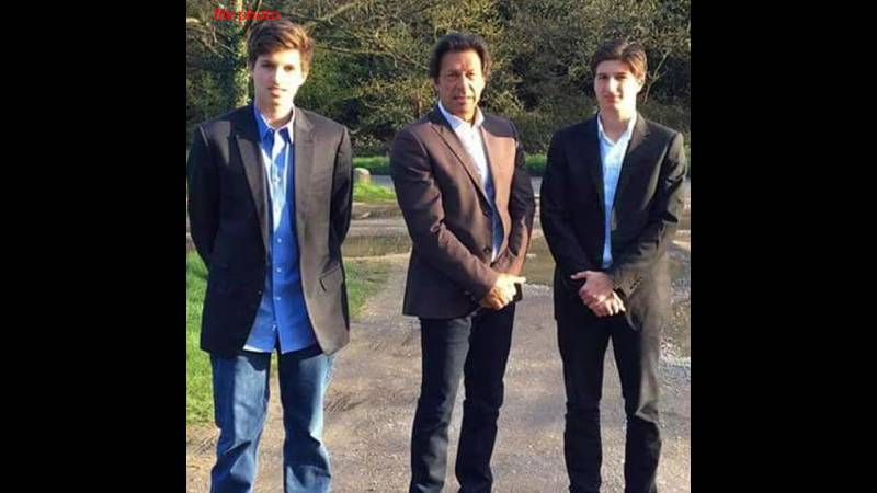 عمران خان کے بیٹے سلمان خان اور قاسم خان کی پاکستان آمد