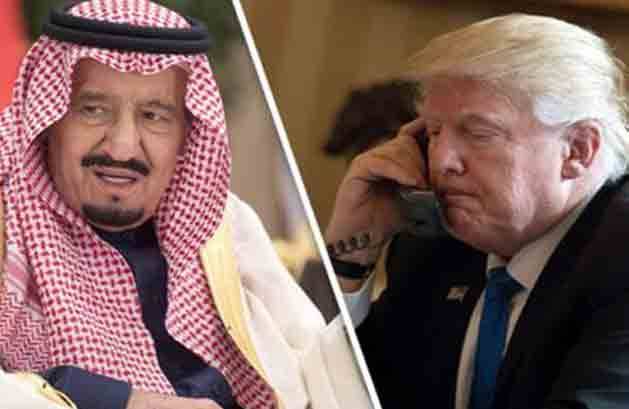 کسی بھی خطرے سے نمٹنے کیلئے امریکا ریاض کے ساتھ کھڑا ہو گا، ٹرمپ