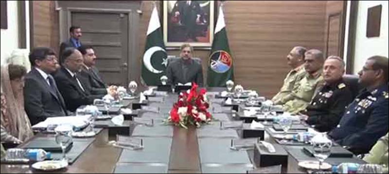 نیشنل کمانڈ اتھارٹی کا اجلا س ، دشمن ممالک کی سازشوں پر اظہار تشوش