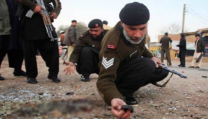 پاک افغان بارڈر کے قریب دھماکہ ، 3 ایف سی اہلکار شہید 