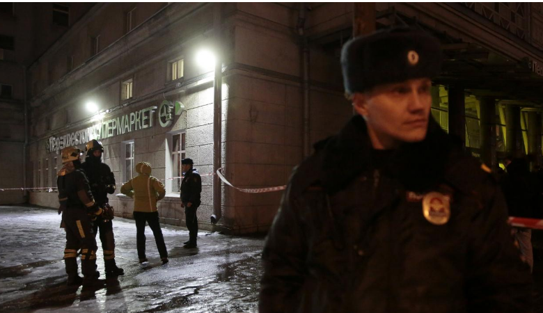 روس کے شہر سینٹ پیٹرز برگ کی سپر مارکیٹ میں دھماکہ، متعدد زخمی