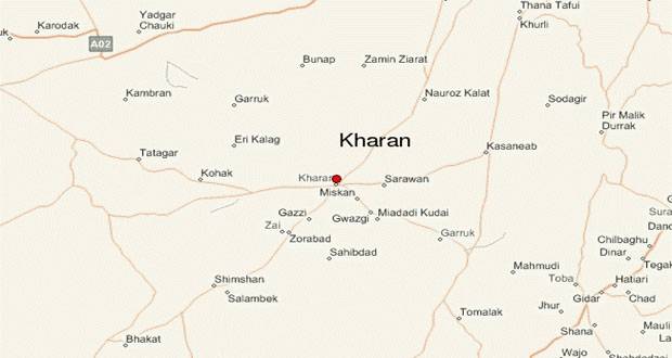 خاران: آئل ٹینکر ایف سی گاڑی پر چڑھ گیا، 5 اہلکار شہید
