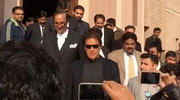 عمران خان کی چاروں مقدمات میں عبوری ضمانت منظور 