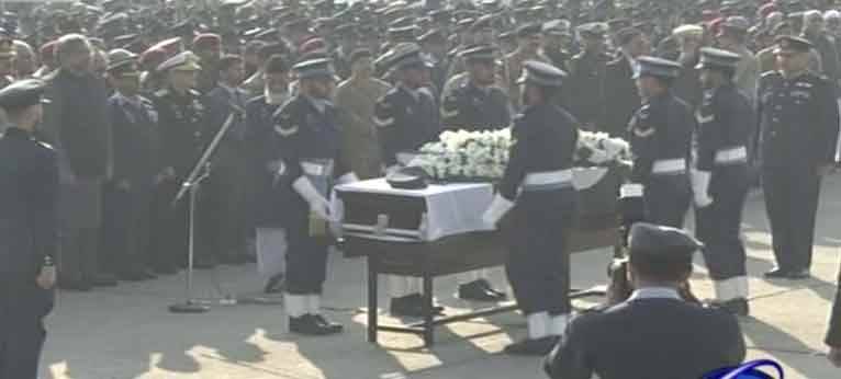 ایئر مارشل (ر) اصغر خان کی نماز جنازہ ادا کر دی گئی