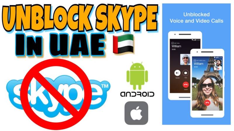 متحد ہ عرب امارات میں اسکائپ پر پابندی ختم کی جائے، اماراتی صارفین