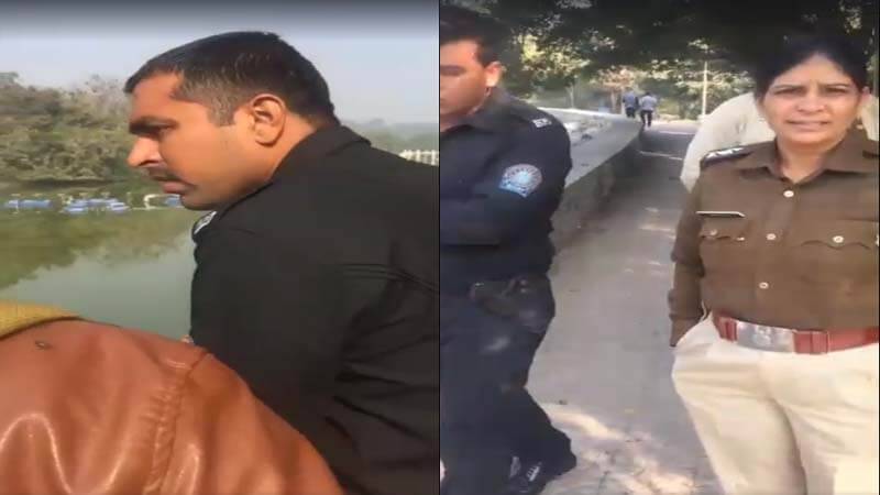 پولیس کی نوجوان جوڑے کو ہراساں کرنے کی ویڈیو وائرل