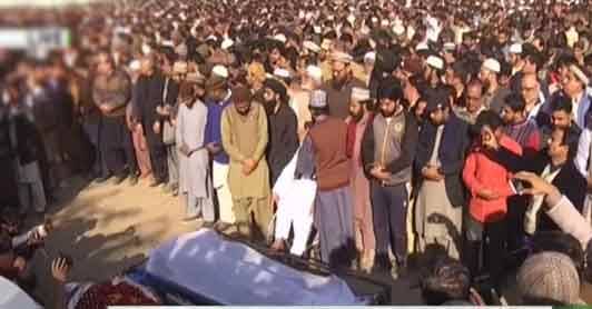 قصور، پولیس فائرنگ سے جاں بحق 2 شہریوں کی نماز جنازہ ادا کر دی گئی
