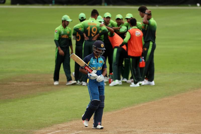 انڈر19 ورلڈکپ:پاکستان نے اپنے آخری میچ میں سری لنکا کو 3 وکٹوں سے شکست دیدی