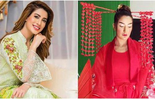 اداکارہ مہوش حیات نے چینی خاتون کا روپ اپنا لیا