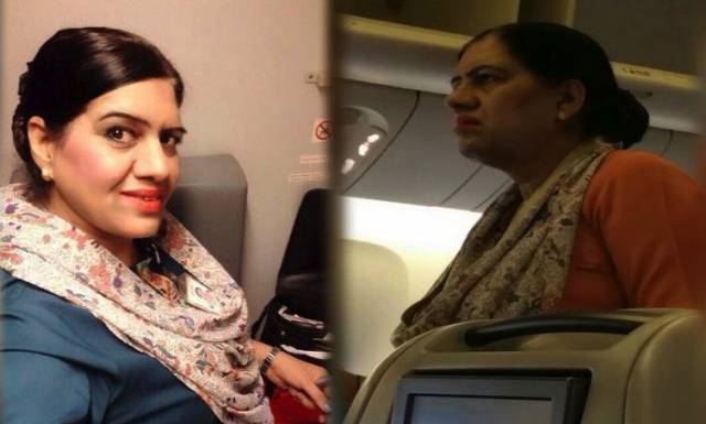 پی آئی اے کی پرواز میں 2 ایئر ہوسٹس آپس میں لڑ پڑیں