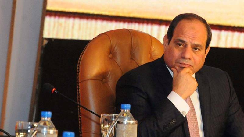 مصر کے صدر کا 2018 کے انتخابات میں حصہ لینے کا اعلان