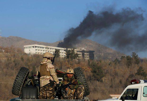 کابل: ہوٹل پر دہشت گردوں کا حملہ، ہلاکتوں کی تعداد 30 ہو گئی