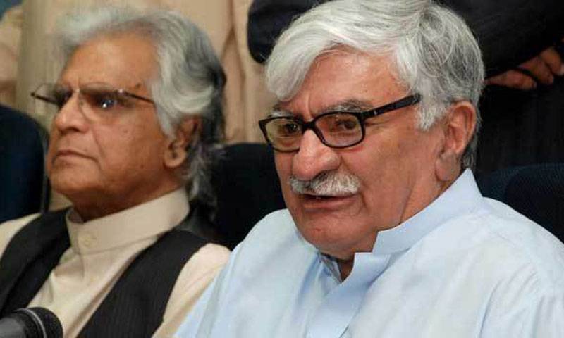 آئندہ عام انتخابات میں کسی بھی جماعت سے اتحاد نہیں کریں گے : اسفند یار ولی 
