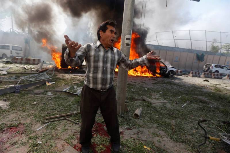 افغانستان:کابل میں دھماکے کے دوران 95 افراد ہلاک ، 158 زخمی ہوگئے