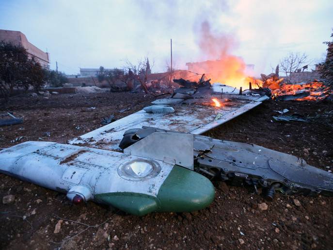 باغیوں نے شام میں روسی طیارہ مارگرایا،پائلٹ ہلاک