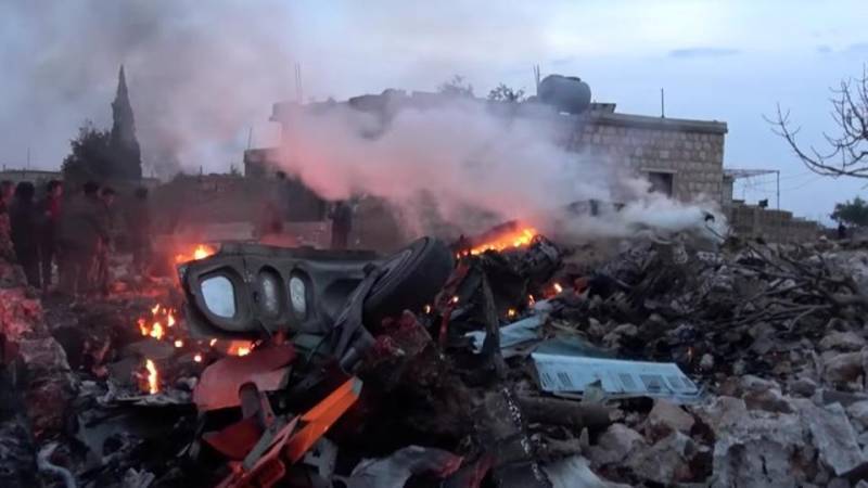 شامی اورروسی طیاروں کی غوطہ میں تازہ بمباری سے 32افرادہلاک
