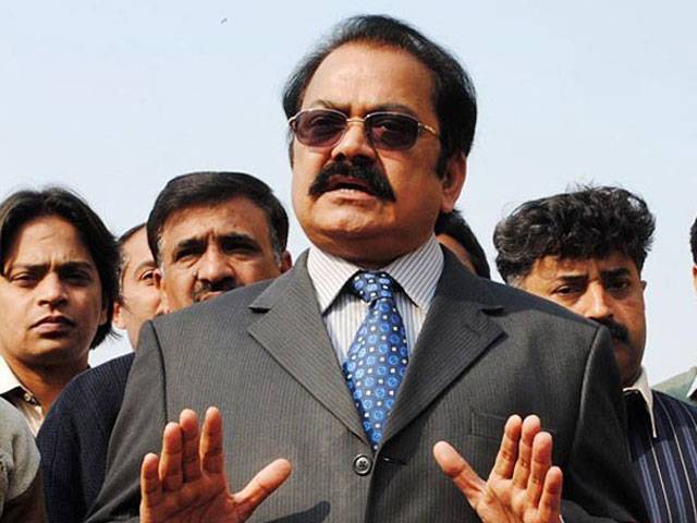 نواز شریف کو گلے میں رسہ ڈال کر چکر لگوائے جا رہے ہیں، رانا ثنا اللہ