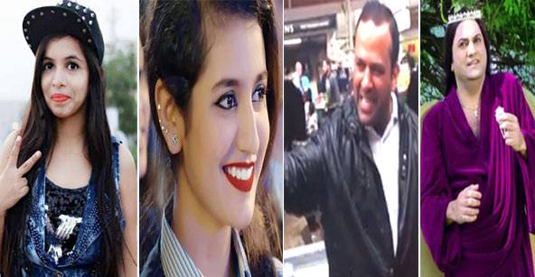 انٹرنیٹ کی دنیا میں راتوں رات شہرت کی بلندیوں کو چھونے والے افراد