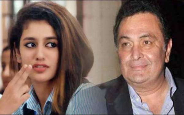 رشی کپور نے پریا پرکاش کو مستقبل کی سٹار اداکارہ قرار دیدیا 