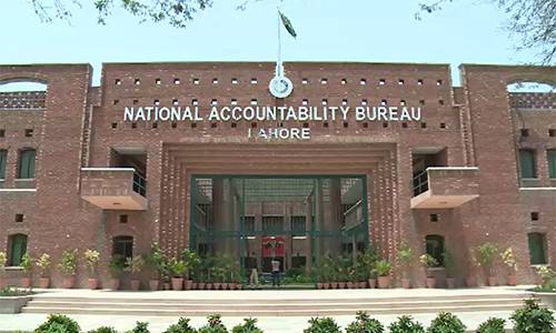 نیب لاہور آفس کے باہر رینجرز کی اضافی کمپنی تعینات