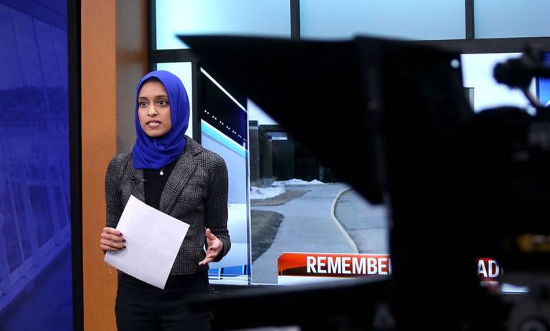 مسلمان خاتون طاہرہ رحمٰن امریکا کی پہلی باحجاب نیوز اینکر بن گئیں