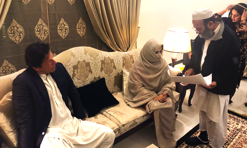 عمران خان کا ولیمہ گزشتہ شب بنی گالا میں ہوگیا ،ذرائع