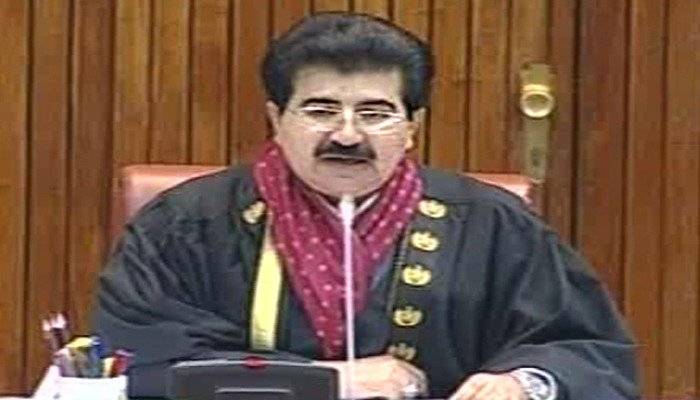 چیئرمین سینیٹ کا عمران خان سےٹیلفونک رابطہ، حمایت کرنے پر اظہار تشکر 