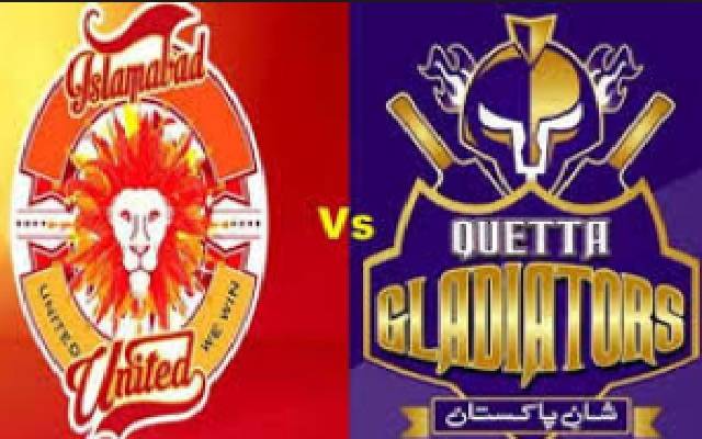 کوئٹہ گلیڈی ایٹرز نے اسلام آباد یونائیٹڈ کو جیت کیلئے 147 رنز کا ہدف دیدیا