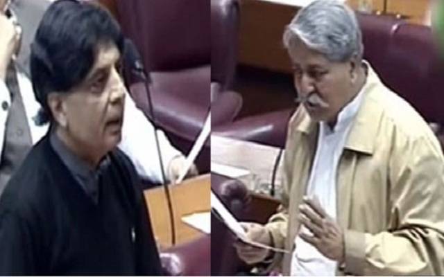 نواز شریف کا نام ای سی ایل میں ڈالنے کے حوالے سے نوید قمر، چوہدری نثار میں تکرار