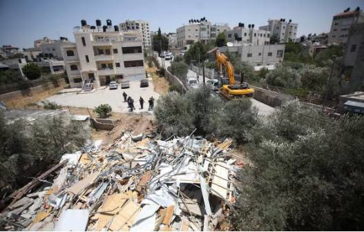 مقبوضہ بیت المقدس میں فلسطینیوں کے مکانات مسمار کرنے کے نوٹس جاری