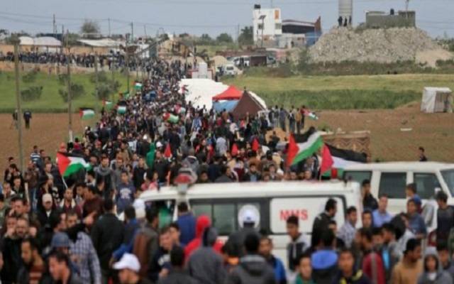 غزہ میں اسرائیلی فائرنگ کے باعث پانچ افراد ہلاک اور 350 زخمی ہوئے ہیں