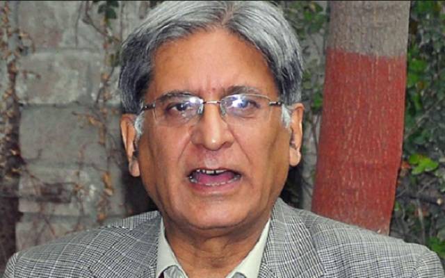نواز شریف کو ہر حال میں سزا ہوگی: اعتزاز احسن