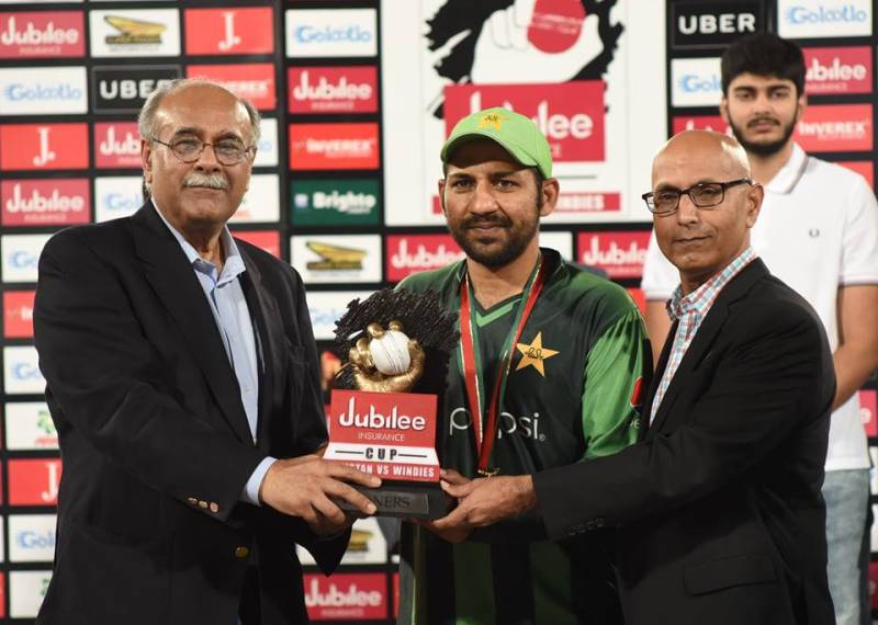پاکستان ٹیم دنیا کی ہر ٹیم کے ساتھ مقابلے کیلئے تیار ہے ، سرفراز احمد 