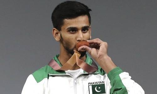 کامن ویلتھ گیمز میں پاکستان نے پہلا میڈل حاصل کر لیا 