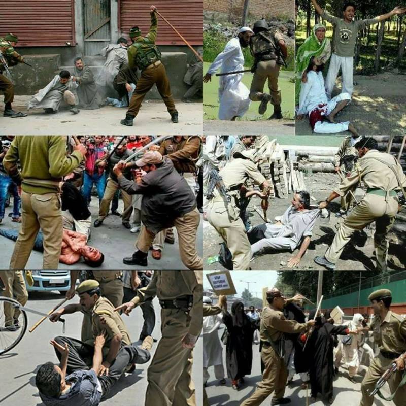 قابض بھارتی فوج نے کلگام میں نہتے مظاہرین پر فائر کھول دیا, 4 شہید , 50 زخمی