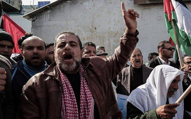 اسرائیل کی ریاستی دہشت گردی کے خلاف ہزاروں فلسطینی متحد