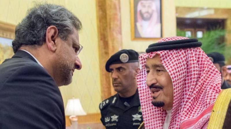 وزیر اعظم کی شاہ سلمان سے اہم ملاقات، باہمی امور پر تبادلہ خیال