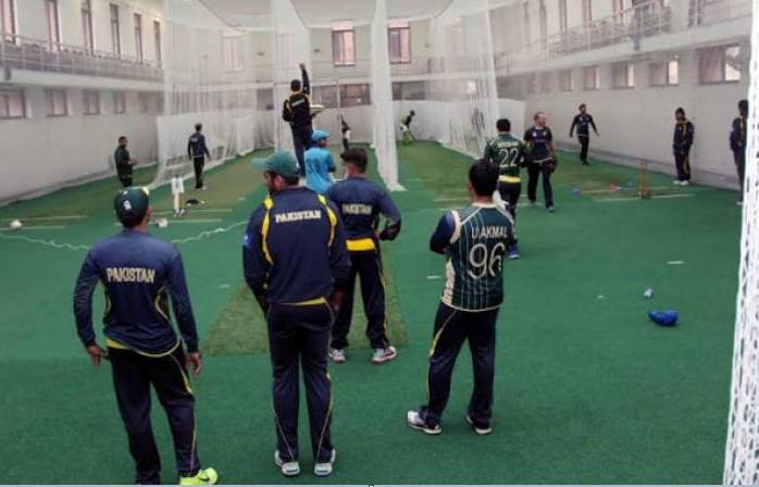 دورہ انگلینڈ کیلئے قومی ٹیم کے تربیتی کیمپ میں حیران کن مناظر