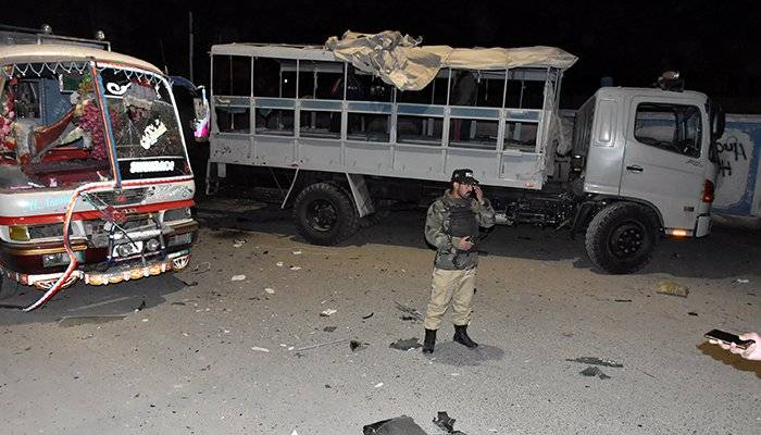 بلوچستان کے ضلع کوہلو میں ایف سی کے ٹرک کو حادثہ،4 اہلکار شہید،51 زخمی