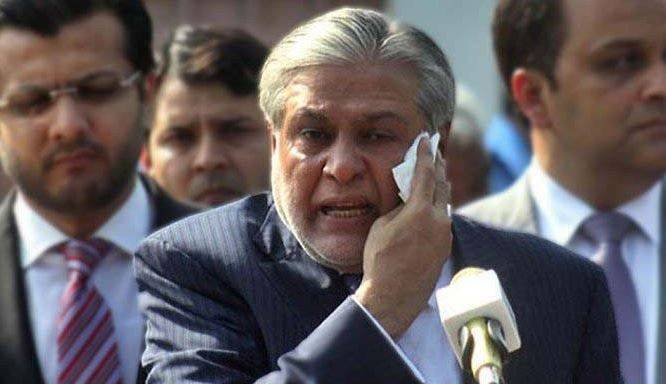 اسحاق ڈار نے ڈاکٹرز کی اجازت کے بنا پاکستان جانے سے معذرت کر لی 
