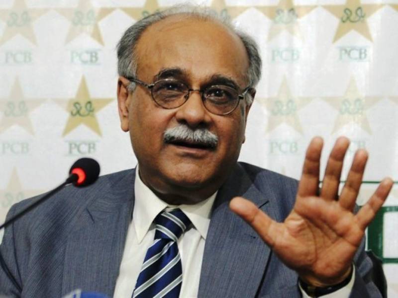 حسن علی نے وہی کیا جو اس کا دل چاہا، نجم سیٹھی کا بھارتی صحافی کو کرارا جواب