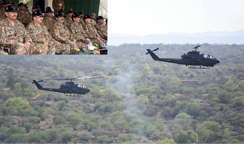 جہلم: پاک فوج اور فضائیہ کا مشترکہ روایتی فائر پاور صلاحیت کا مظاہرہ