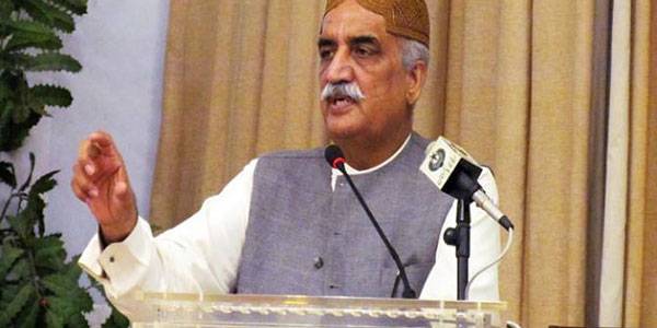 فاروق ستار خود پپی،الیکشن پاکستان کے ہوں یا دنیا کے خلائی مخلوق کا کردار تو ہوتا ہی ہے:خورشید شاہ