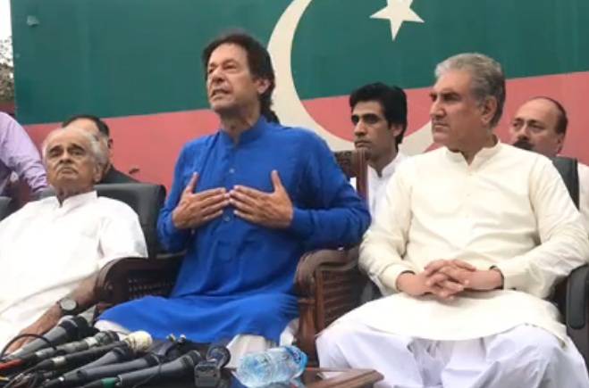 نواز شریف کے بیان سے بھارت کو بہت فائدہ ہوا: عمران خان