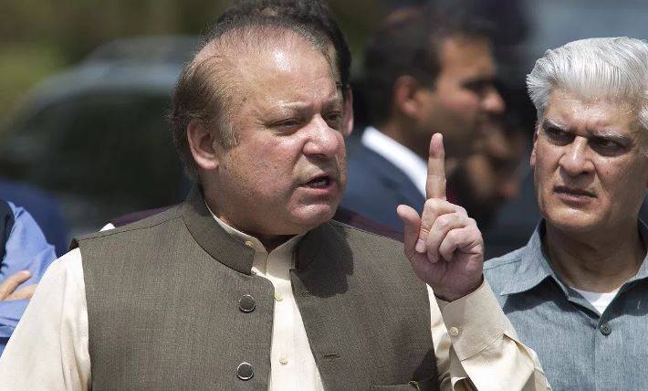مجھے غدار کہنے والا سب سے بڑا غدار ہے :نواز شریف 