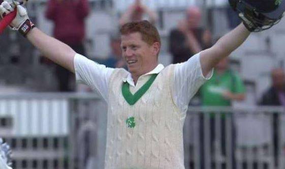 تاریخی ٹیسٹ ، کیون اوبرائن کی بدولت آئرش ٹیم کی میچ میں واپسی 