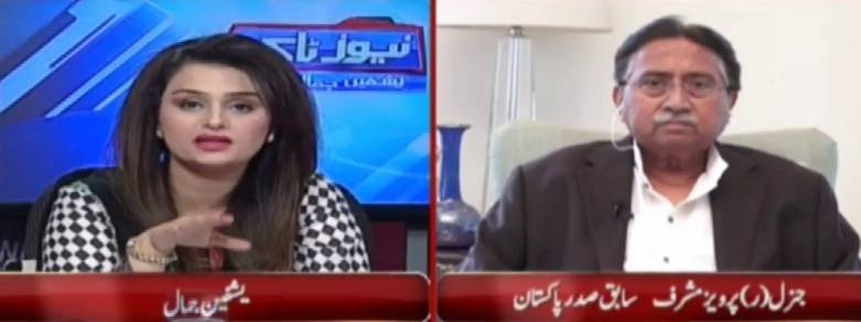 نواز شریف پر آرٹیکل 6 کے تحت کارروائی ہونی چاہیے: پرویز مشرف